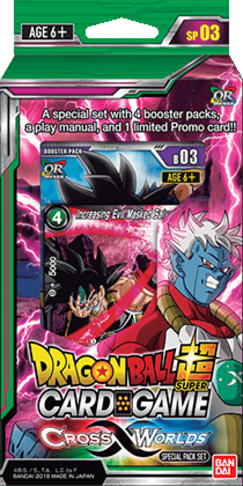 Bandai Dragon Ball Super Tcg Cross Worlds Special Pack Set bandai kopen in de aanbieding