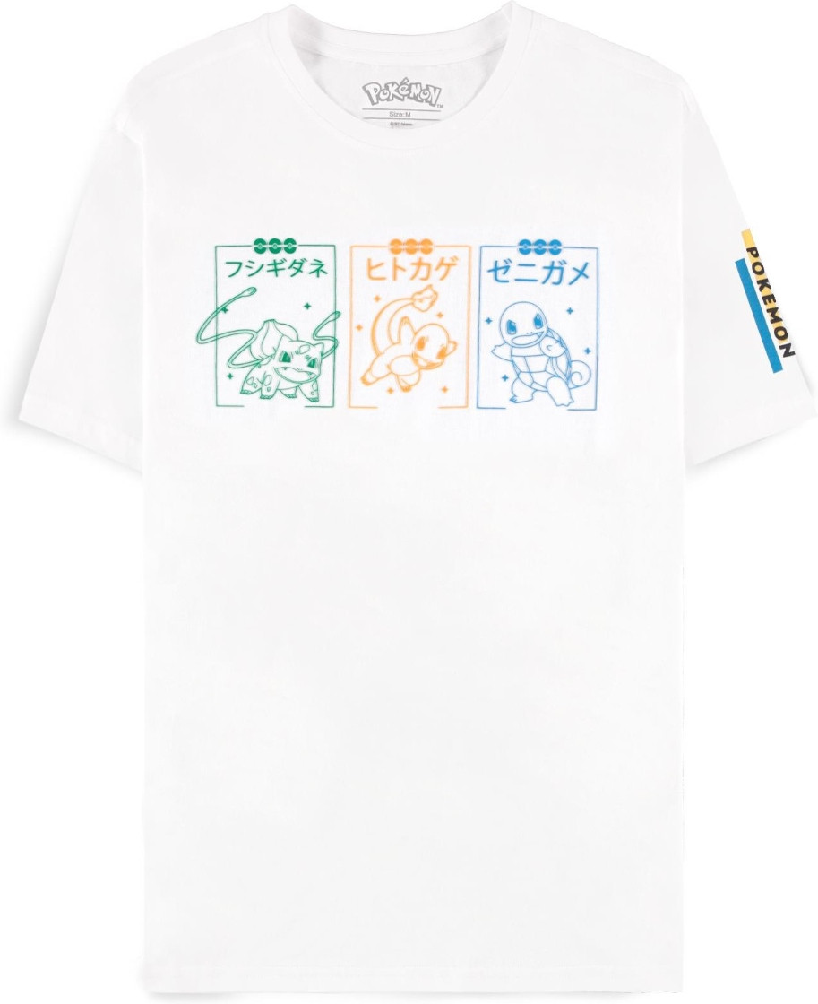 Pokémon - Starters - Men's Short Sleeved T-shirt afbeelding