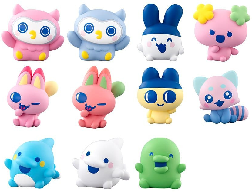 Banpresto Tamagotchi Mini Figures Display - Tamagotchi Friends