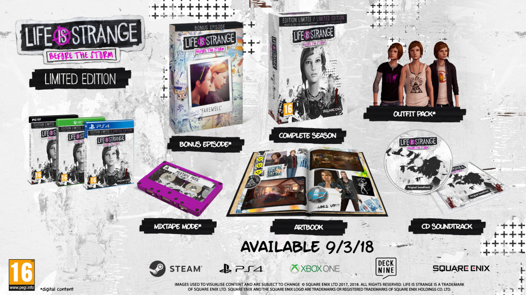Life is Strange Before the Storm Limited Edition