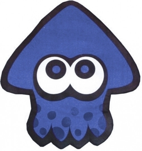 Splatoon Floor Mat - Squid Blue