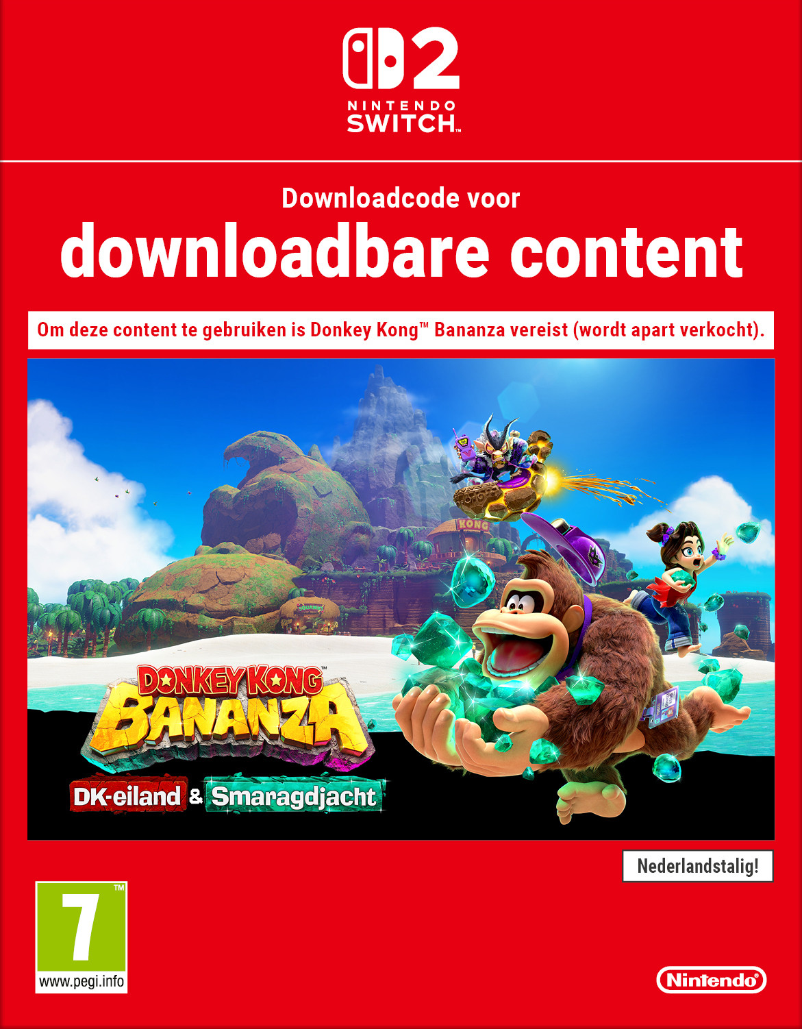 AOC Donkey Kong Bananza: DK Island & Emerald Rush DLC (extra content) afbeelding