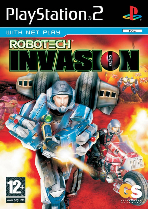 Robotech Invasion (verpakking Duits, game Engels)