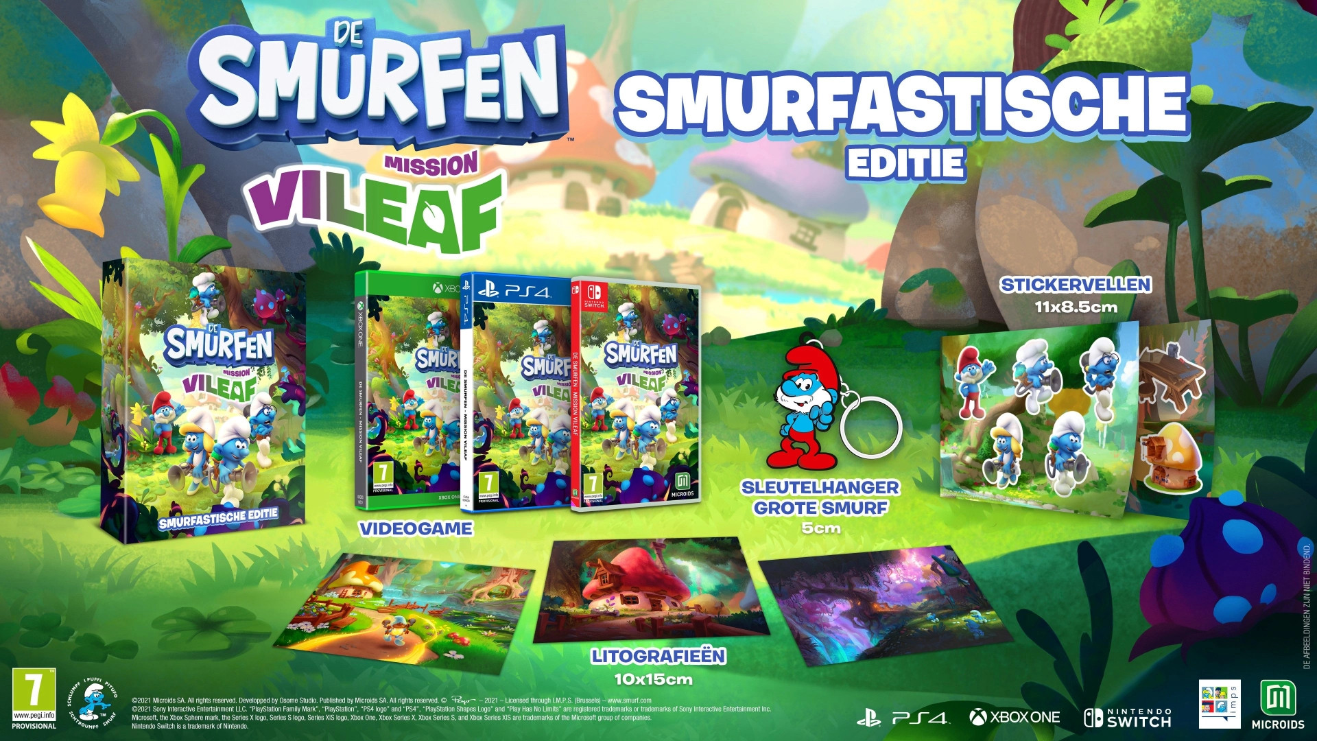 The Smurfs - Mission Vileaf Smurftastische Editie afbeelding