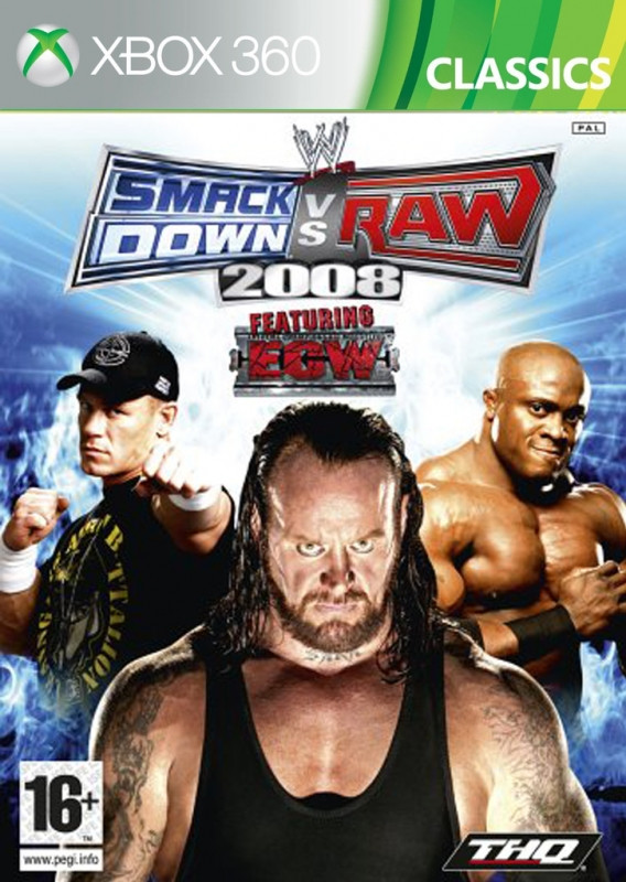 Thq Wwe Smackdown Vs Raw 2008 Classics thq kopen in de aanbieding