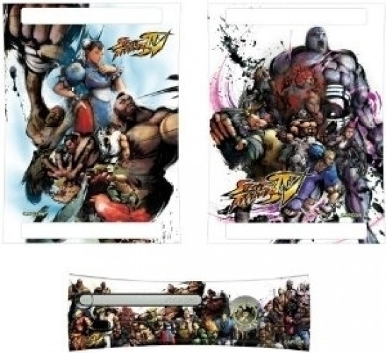 Image of Street Fighter IV Faceplate & Console Skin