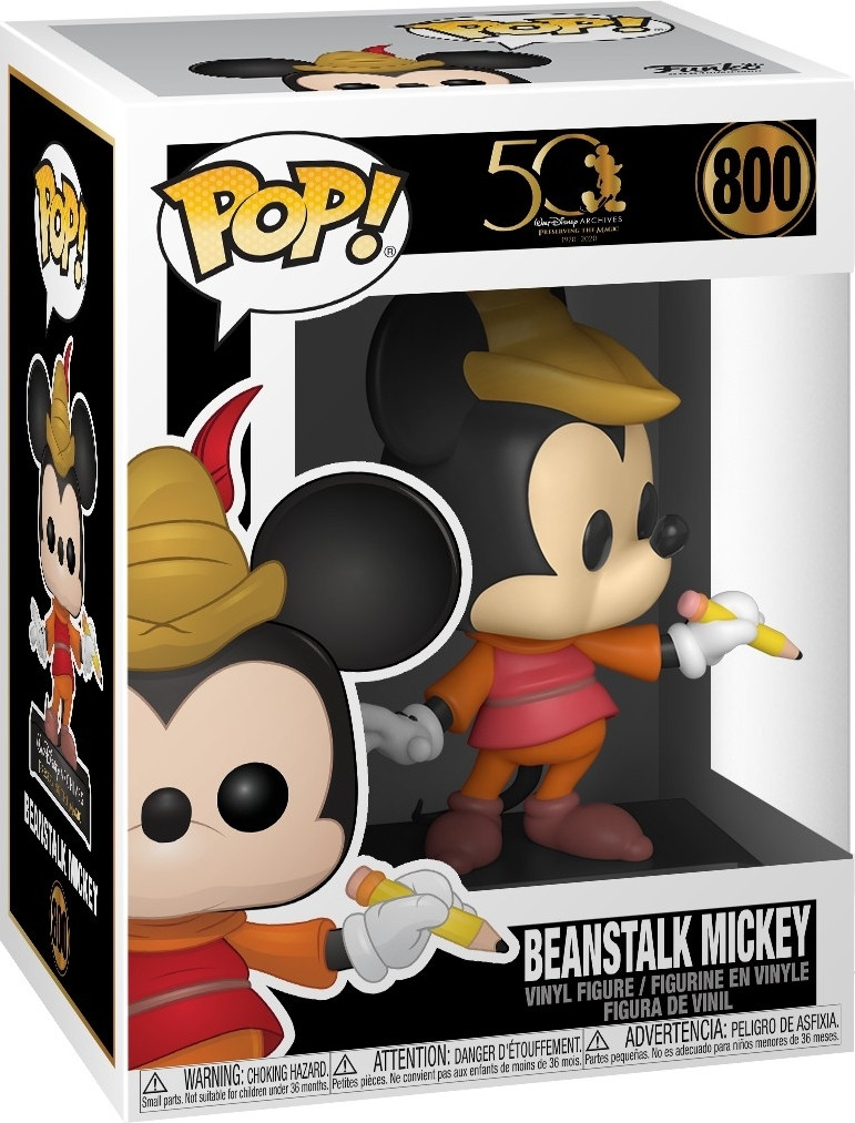 Disney Archives Pop Vinyl Beanstalk Mickey