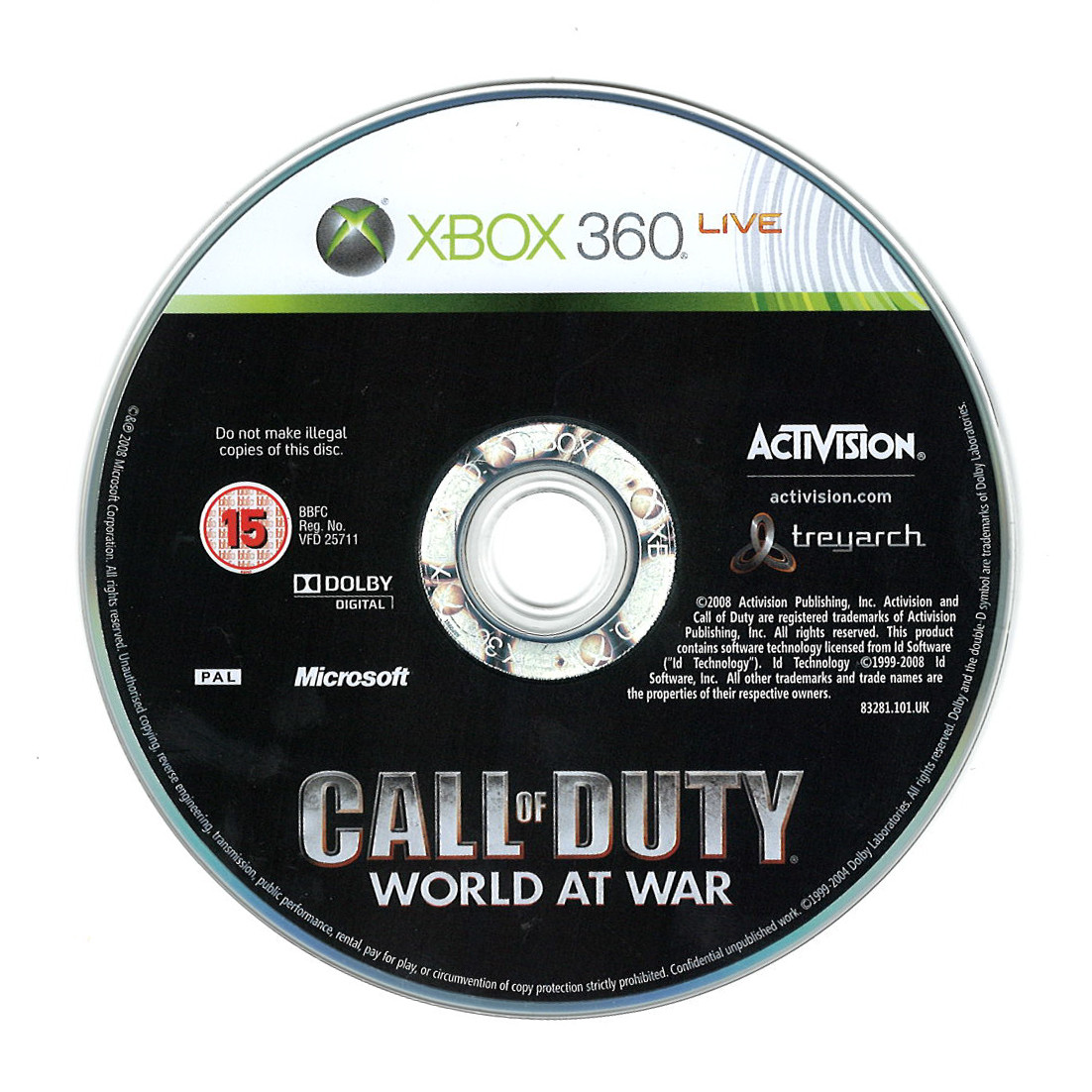 Call of Duty 5 World at War (losse disc)