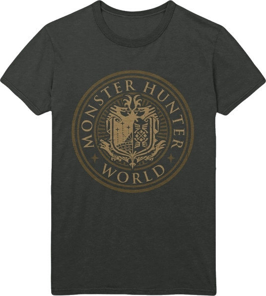 Monster Hunter World - Vintage Emblem T-Shirt