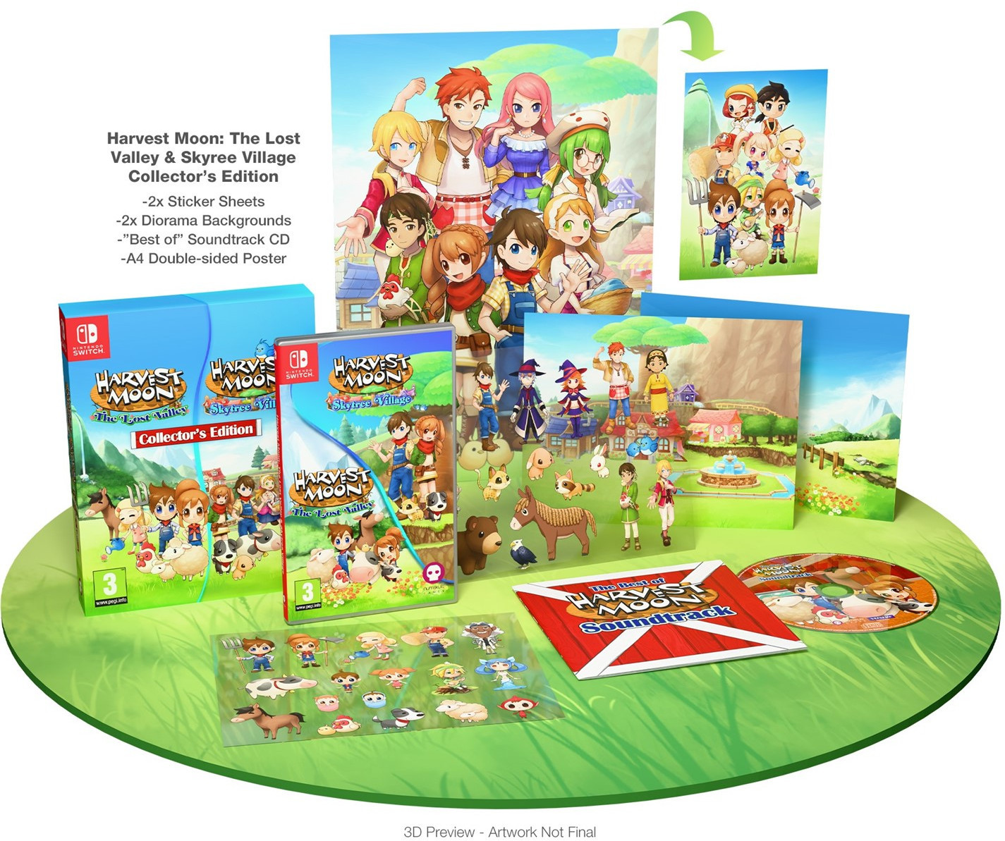 Mindscape Harvest Moon: The Lost Village & Skytree Village Collectors Edition