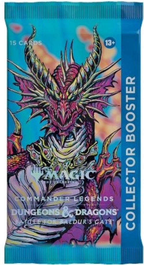 Magic the Gathering TCG Commander Legends Dungeons and Dragons Battle for Baldur's Gate Collector Booster Pack