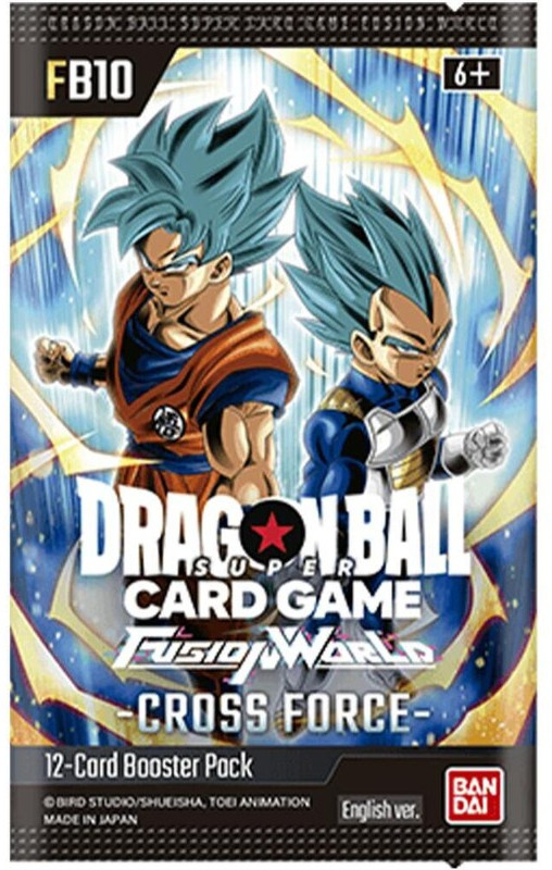Bandai Dragon Ball Super TCG Fusion World: FB10 Cross Force Booster Pack