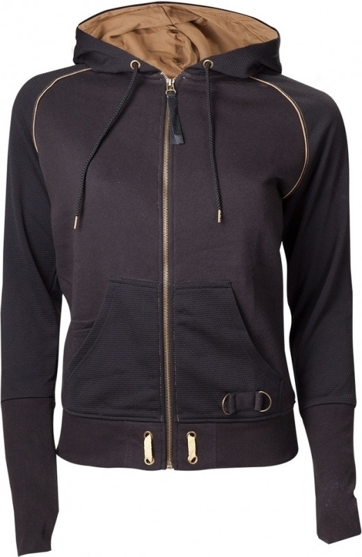 Assassin's Creed Syndicate Black Zipped Hoodie Women