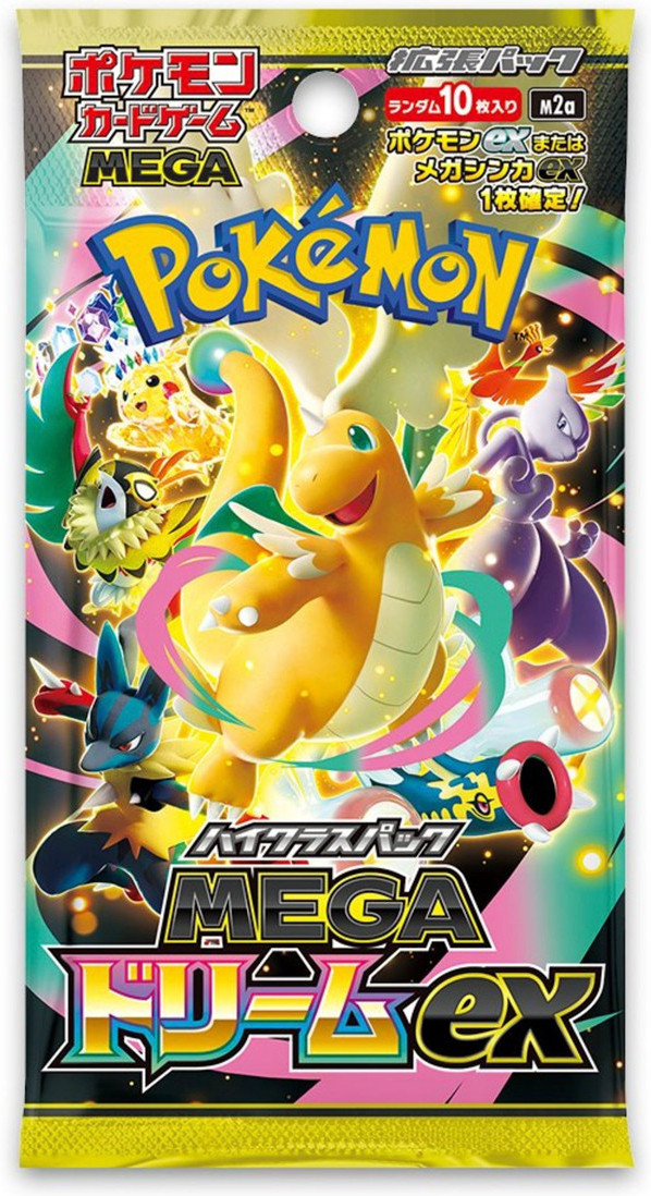 Pokemon TCG Mega Dream Booster Pack (Japans)