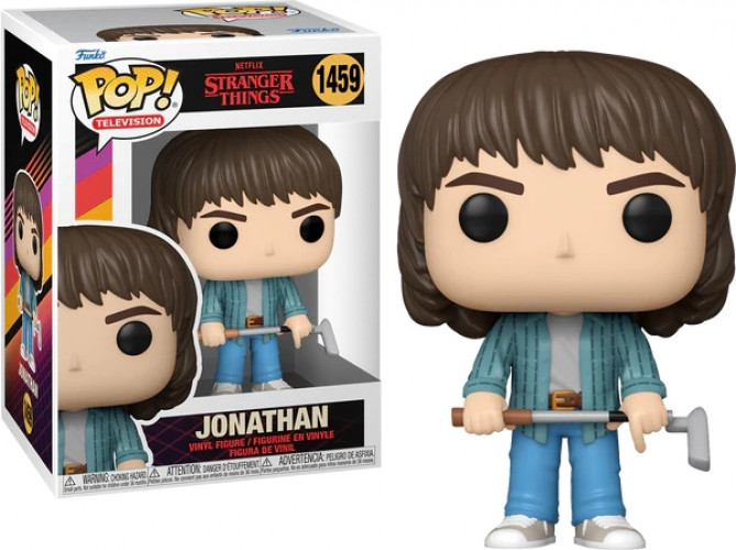Stranger Things Funko Pop Vinyl: Jonathan with Golf Club afbeelding