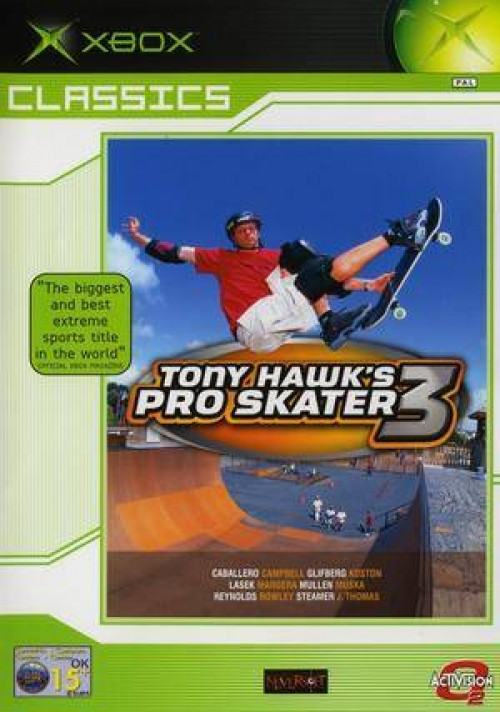 Image of Tony Hawk's Pro Skater 3 (classics)