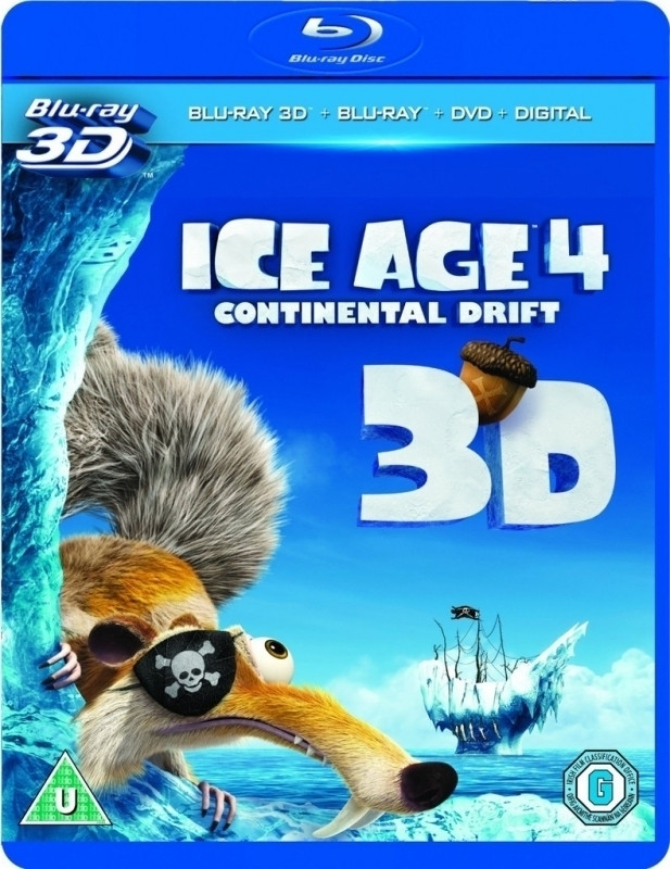 Image of Ice Age 4 Continental Drift (3D) (3D & 2D Blu-ray)