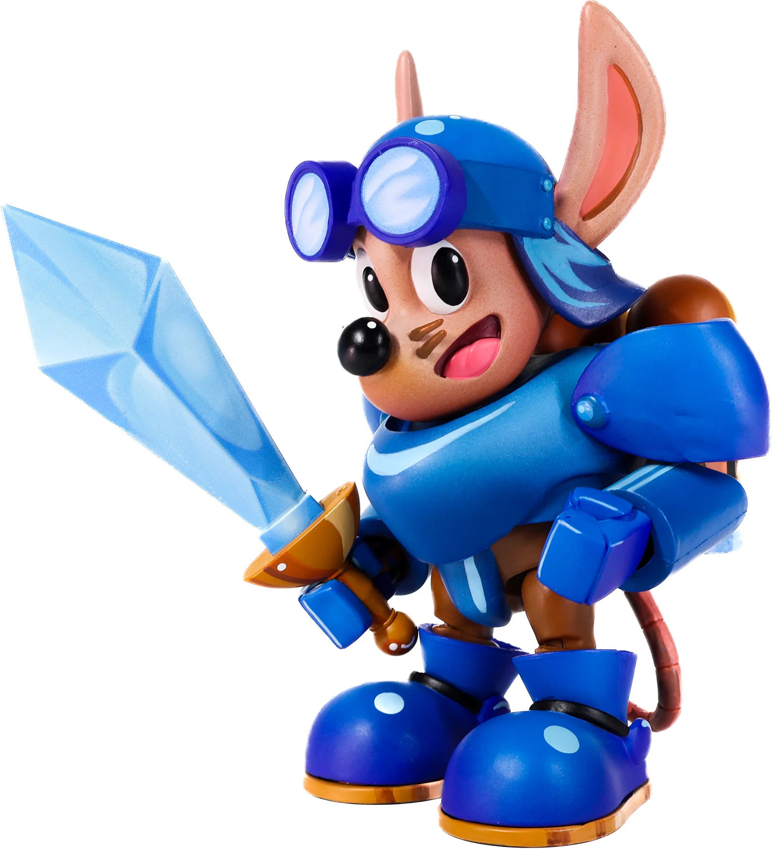 Rocket Knight Adventures Collection Action Figure - Sparkster