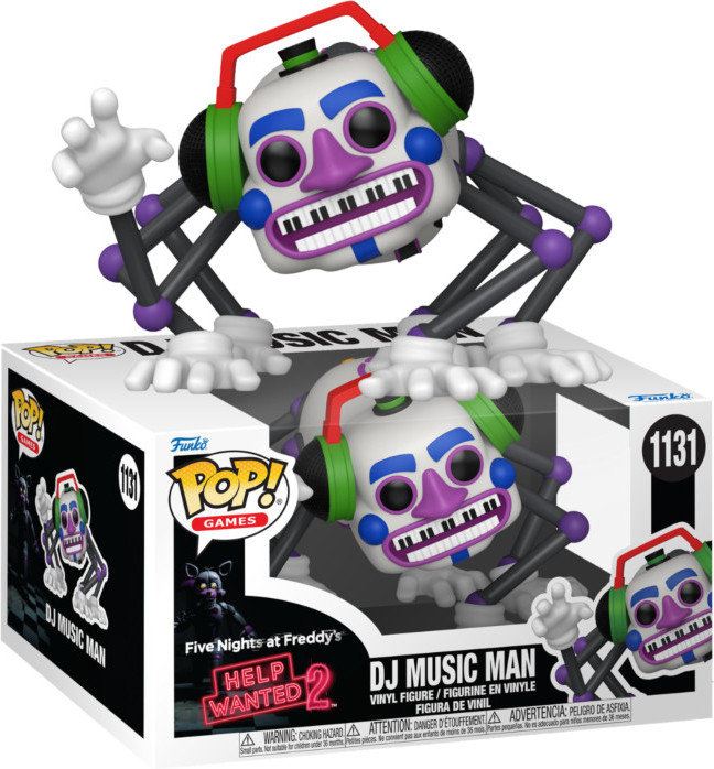 Five Nights at Freddy's Help Wanted 2 Funko Pop Vinyl: DJ Music Man afbeelding