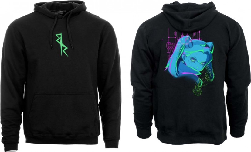 Cyberpunk Edgerunners - Neon Rebecca Hoodie