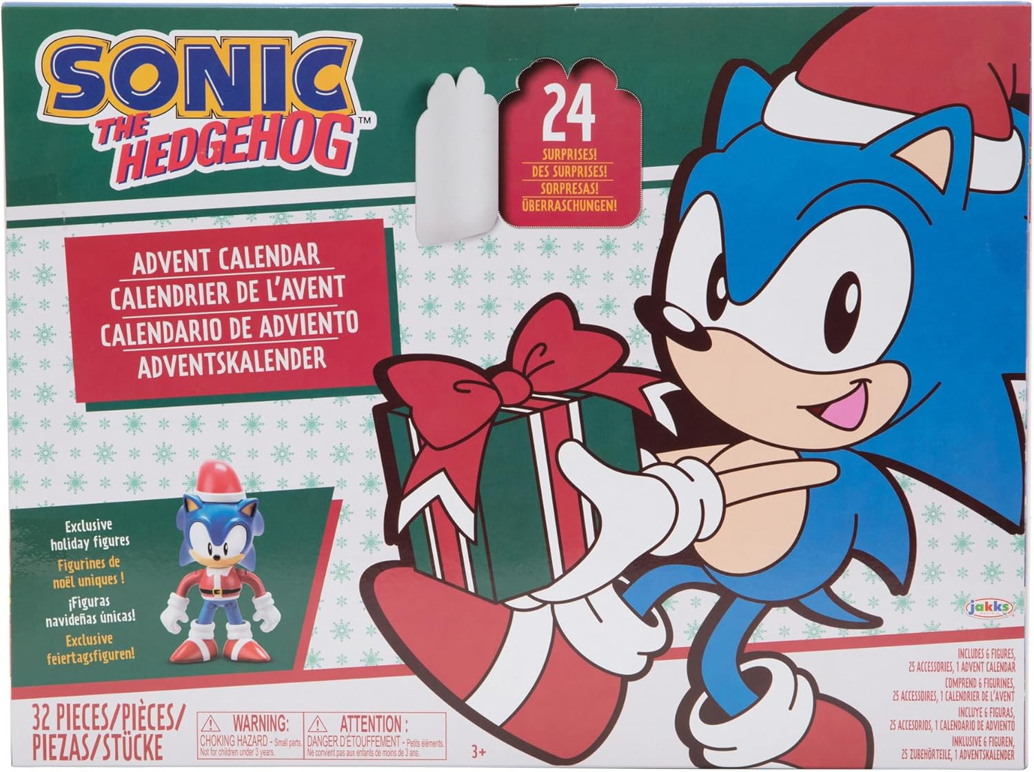 Sonic the Hedgehog 24-Day Holiday Advent Calender afbeelding