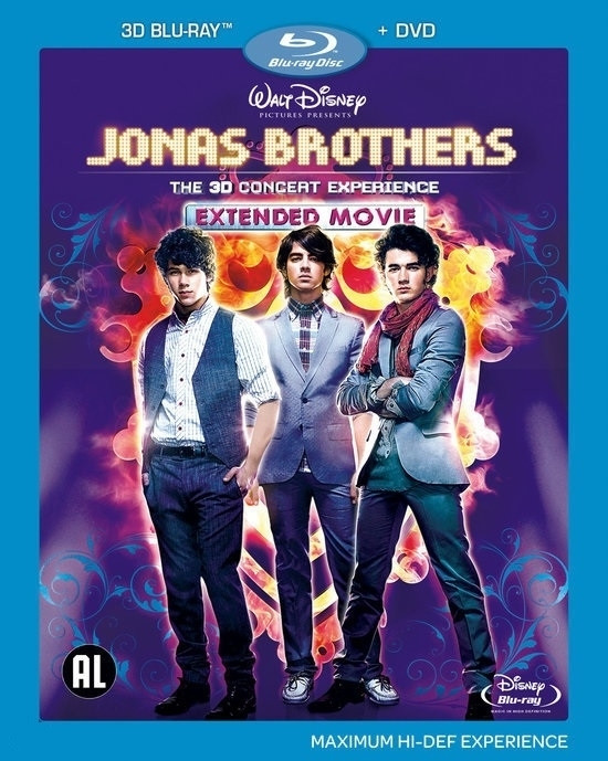Image of Jonas Brothers: The 3D Concert Experience (Blu-ray+DVD)