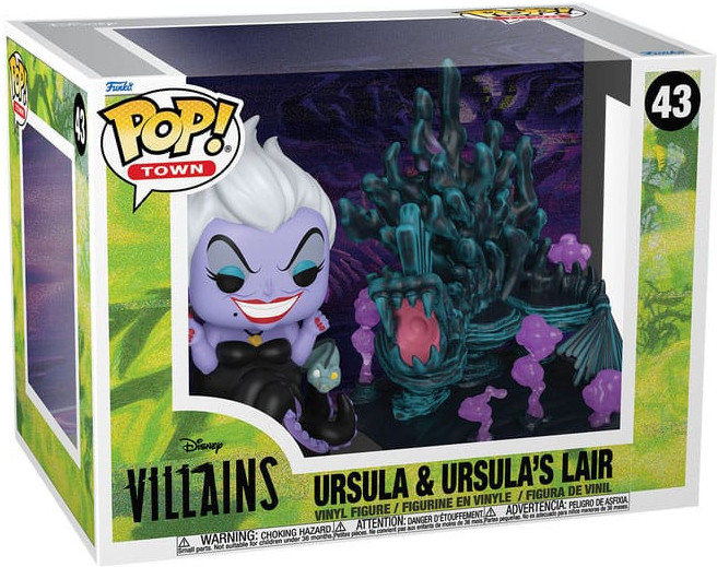 Disney Villains Funko Pop Vinyl: Ursula & Ursula's Lair afbeelding