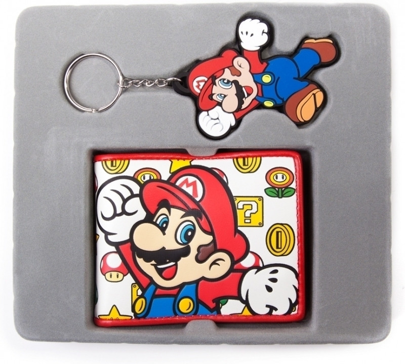Image of Super Mario Gift Set (Wallet & Keychain)