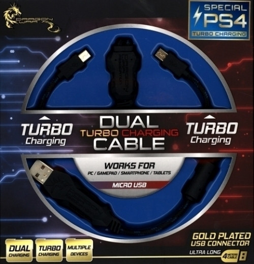 Image of Dragon War Dual Turbo Charging Cable