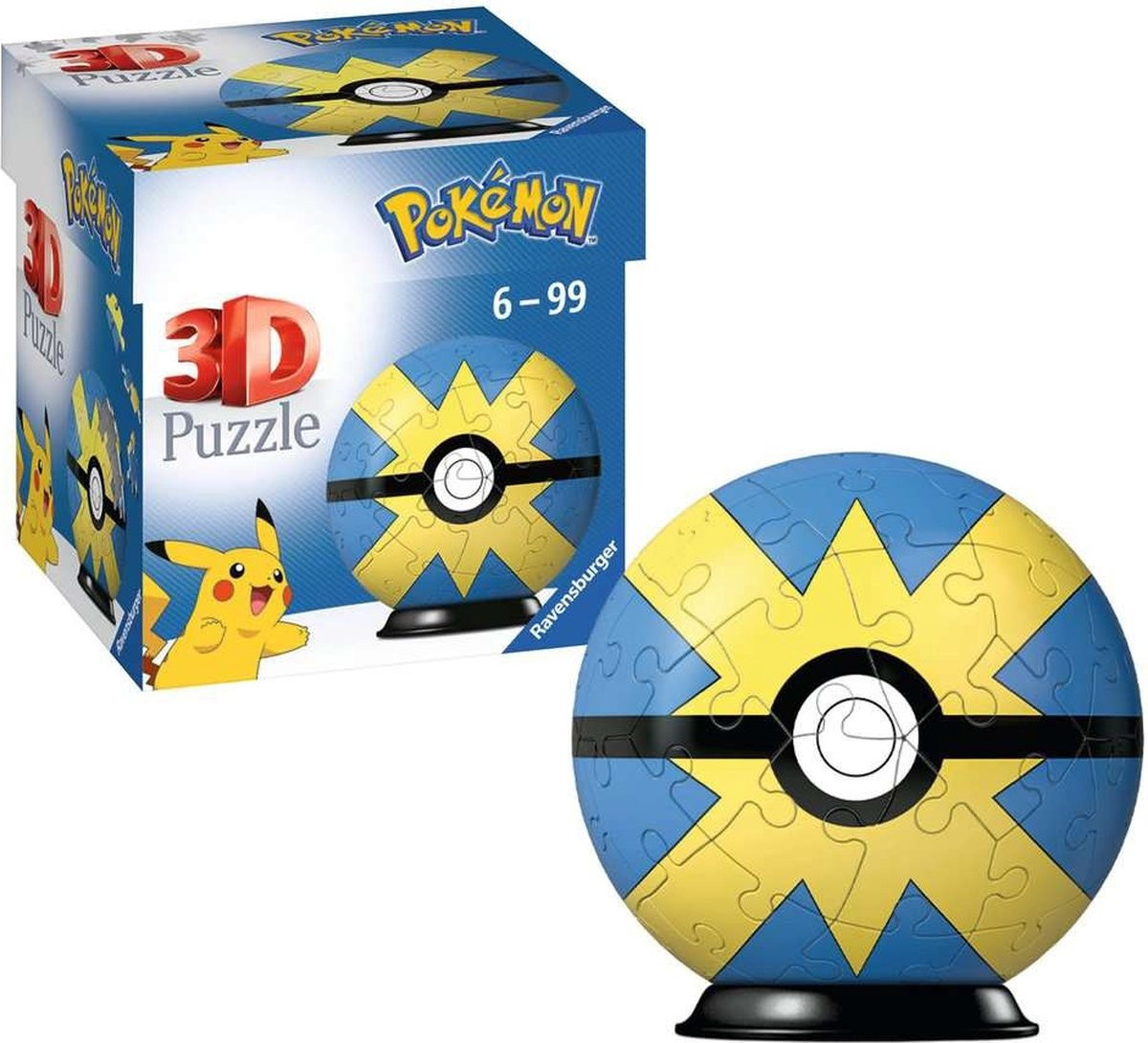Pokemon - 3D Quick Ball Puzzle (55 pc)