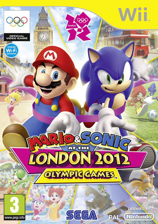 Mario and Sonic op de Olympische Spelen Londen 2012