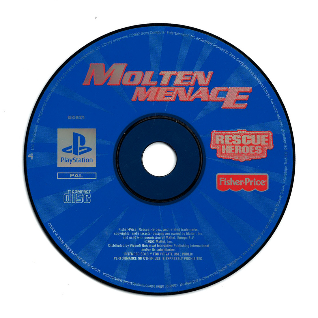 Rescue Heroes Molten Menace (losse disc)