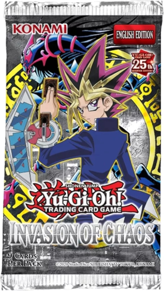 Yu-Gi-Oh! TCG 25th Anniversary Invasion of Chaos Booster Pack