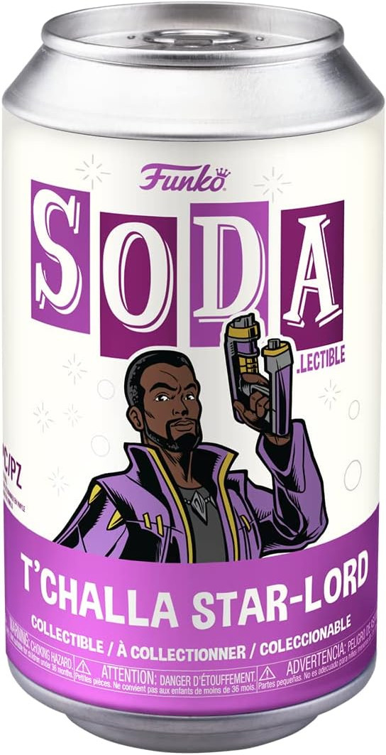 Funko Starlord T'Challa - Funko SODA - What If...? Figuur