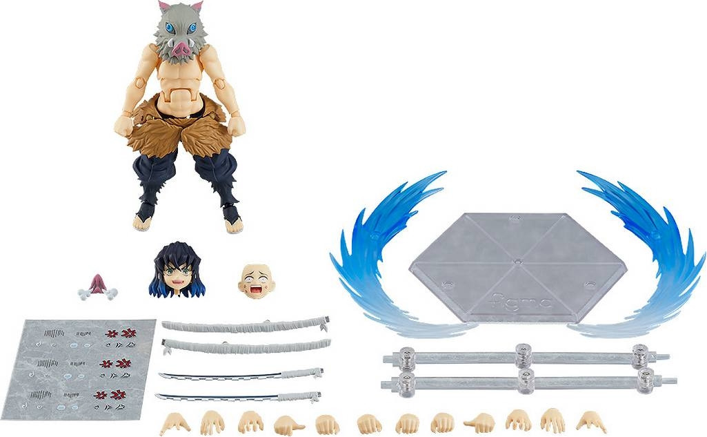Demon Slayer Kimetsu no Yaiba Deluxe Figma - Inosuke Hashibira