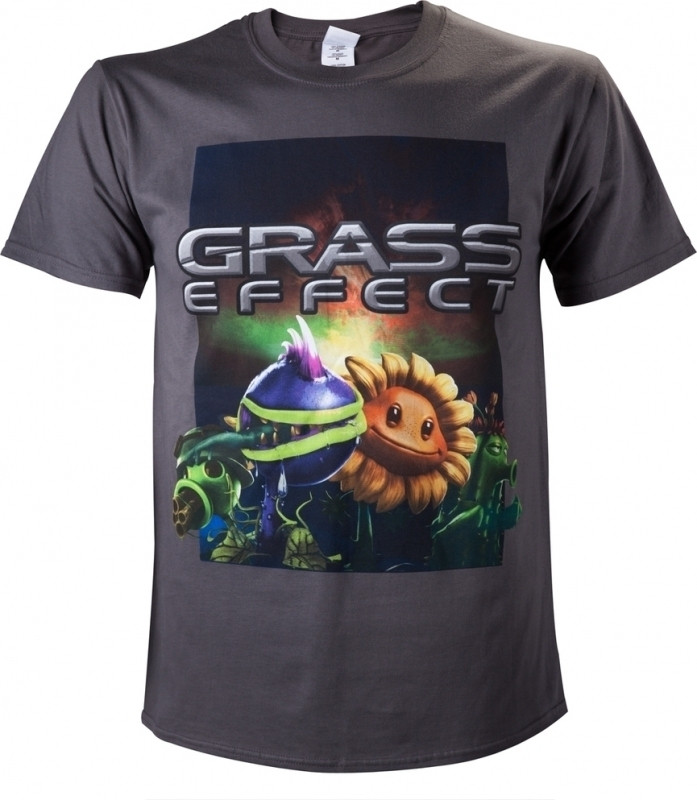 Image of Plants vs Zombies T-Shirt Grass Effect