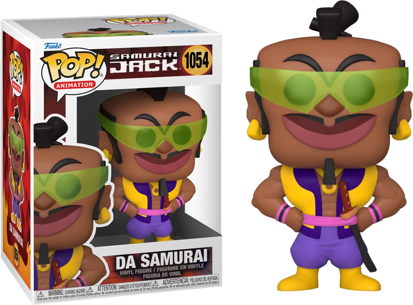 Samurai Jack Pop Vinyl Da Samurai (1054)