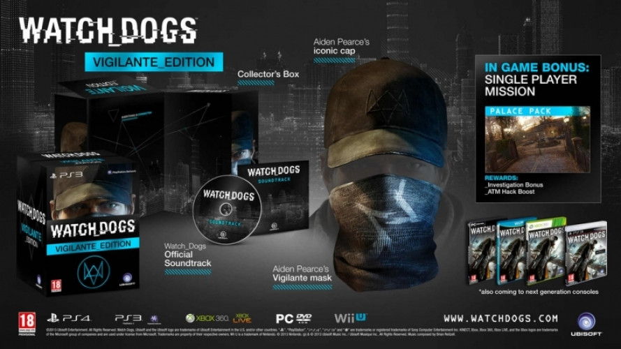 Ubisoft Watch Dogs Vigilante Edition ubisoft kopen in de aanbieding