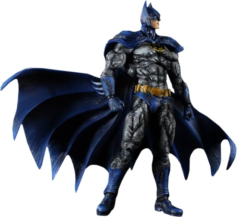 Image of Batman Arkham City: Batsuit 1970 Classic Skin Play Arts Kai Figure