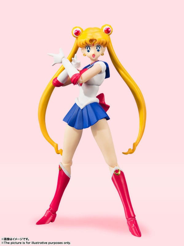 Sailor Moon S.H. Action Figuarts - Sailor Moon (Animation Color Edition) afbeelding