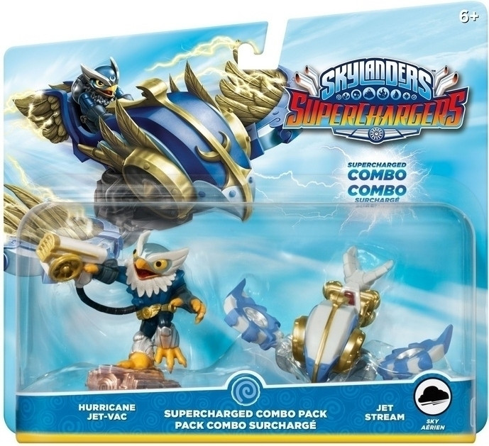 Image of Activision - Skylanders: SuperChargers Supercharged Combo Pack 2: Hurricane Jet Vac & Jet Stream (87583EU)