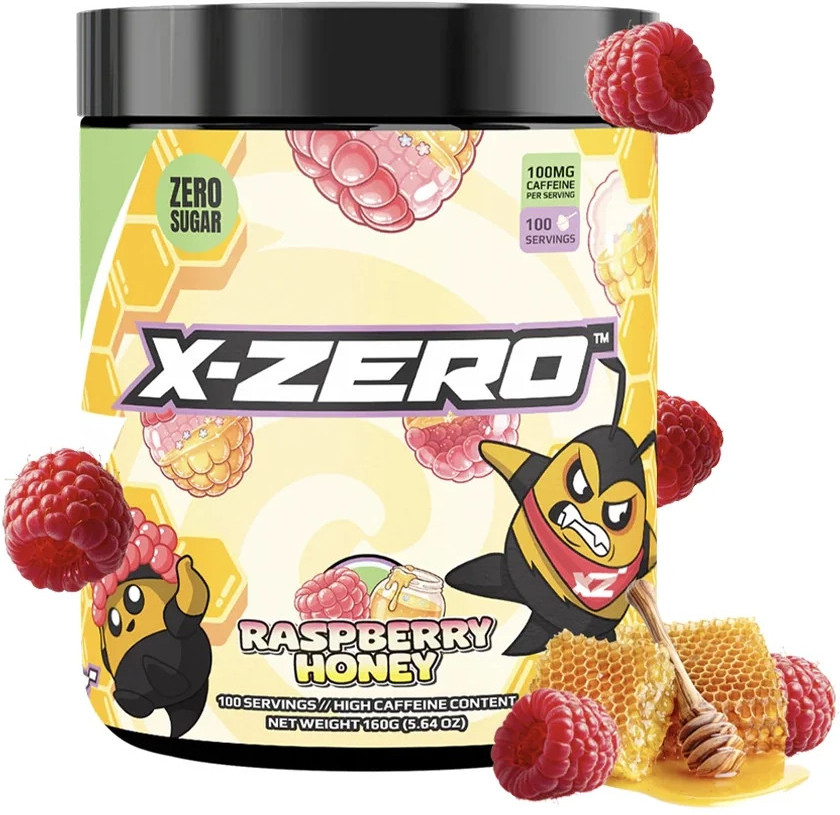 X-Gamer 160g X-Zero Formula - Raspberry Honey