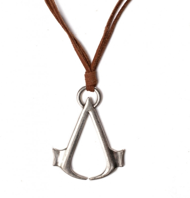 Image of Assassin's Creed - Necklace With Logo (Brown)
