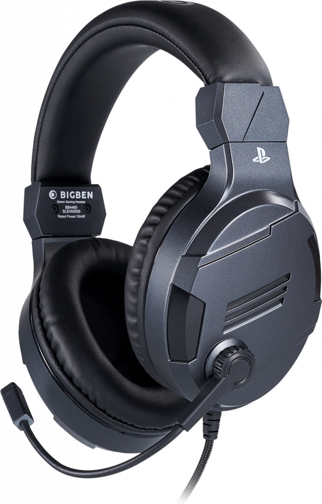 Big Ben Stereo Gaming Headset V3 - Titan Black (Official Sony License)