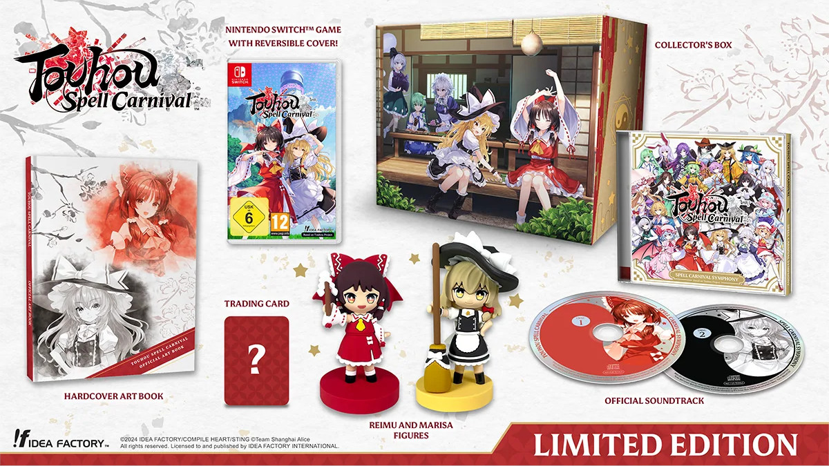 Idea Factory Touhou Spell Carnival Limited Edition