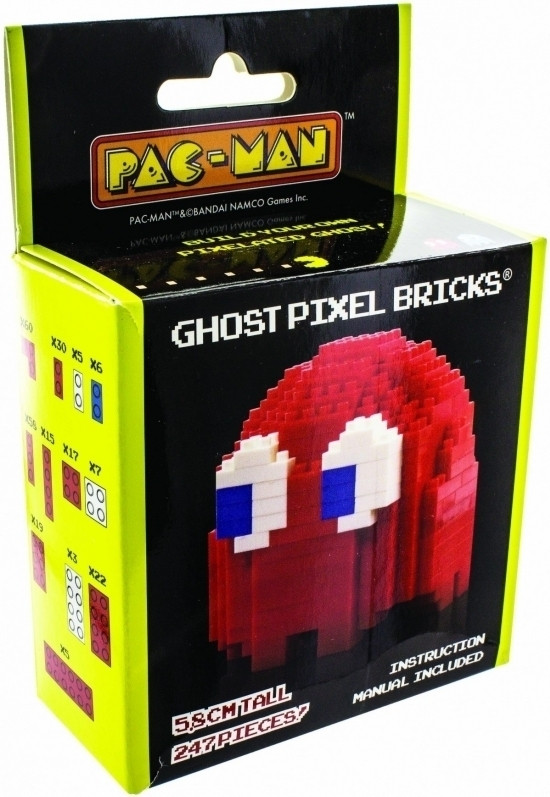 Image of Pac-Man Pixel Bricks - Ghost