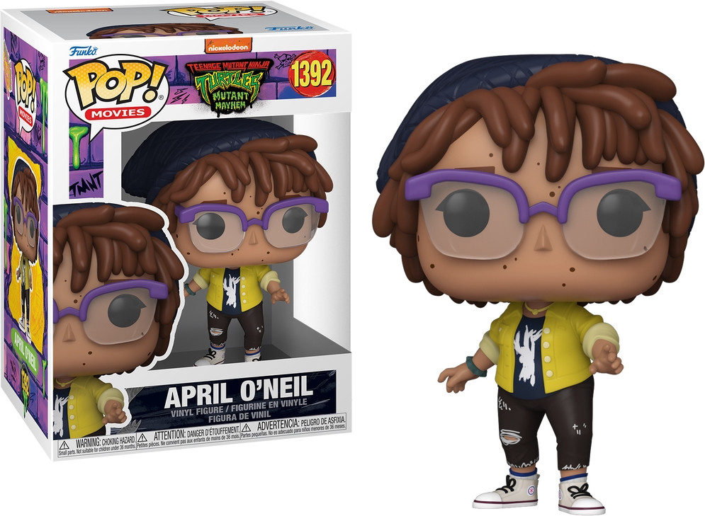 Teenage Mutant Ninja Turtles Mayhem Funko Pop Vinyl: April O'Neil afbeelding