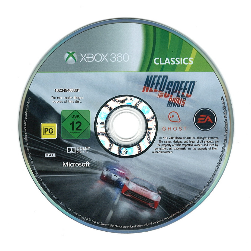 Need for Speed Rivals (classics) (losse disc)