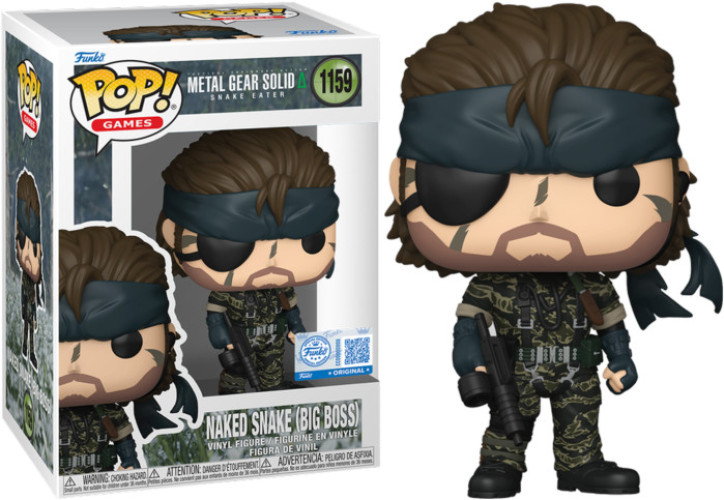 Metal Gear Solid Δ: Snake Eater Funko POP Vinyl: Naked Snake (Big Boss) (1159)