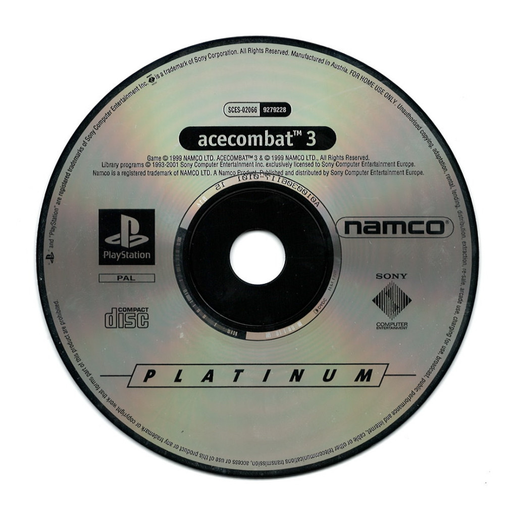 Ace Combat 3 (platinum) (losse disc)